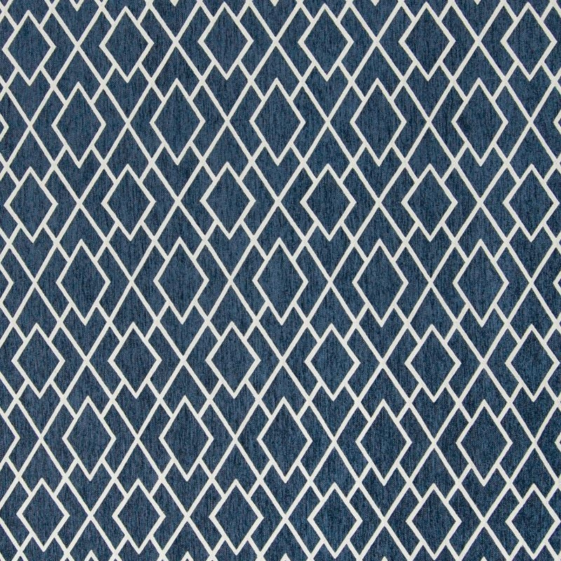 B7628 Pacific | Diamond, Chenille Jacquard Woven - Greenhouse Fabric
