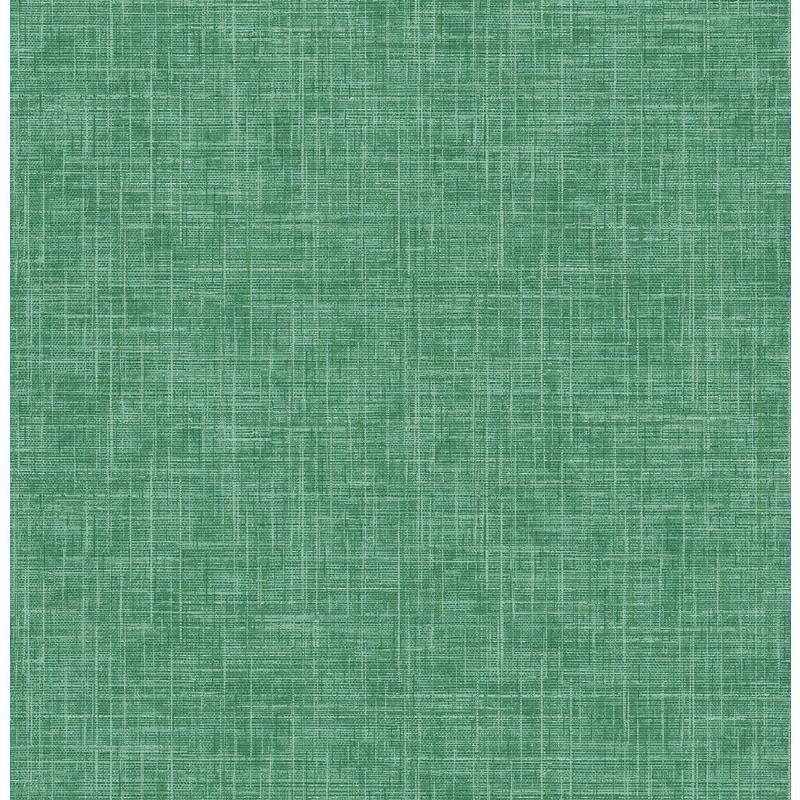 Sample 4081-26353 Happy, Emerson Green Faux Linen by A-Street Prints Wallpaper