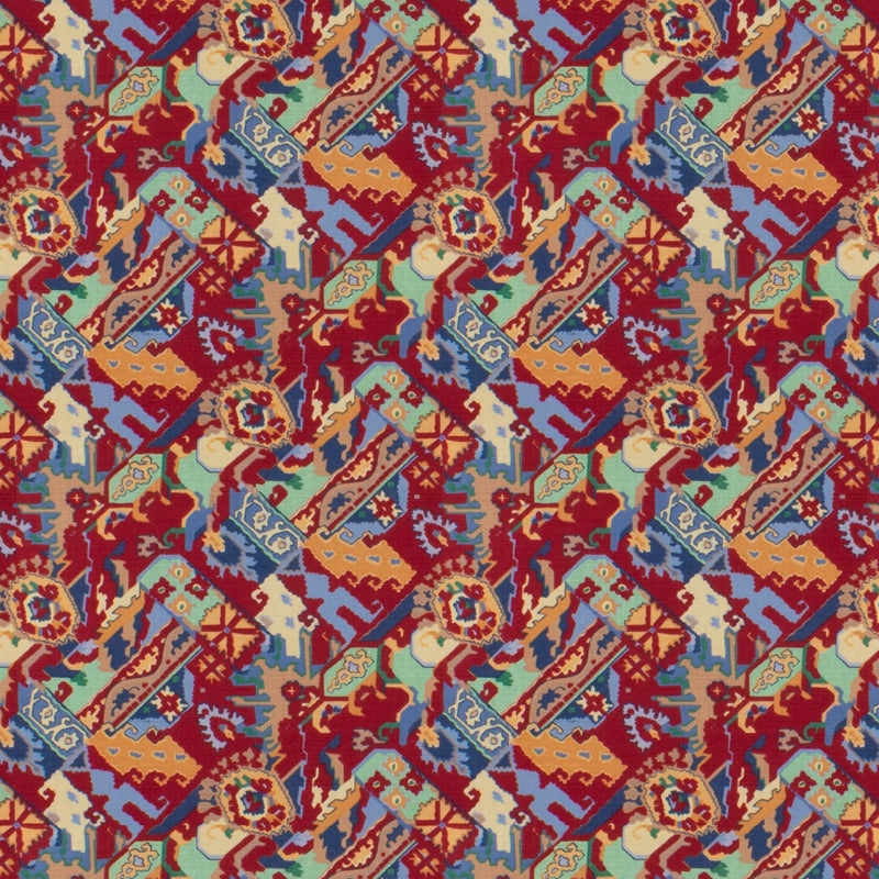Sample 7373-1 Tabriz Vintage Bassett Mcnab By Bassett Mcnab Fabric