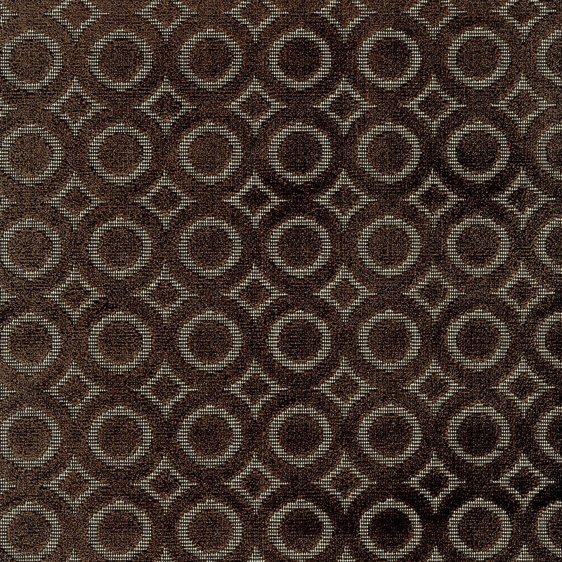 Purchase sample of 55190 Deco Velvet, Java by Schumacher Fabric