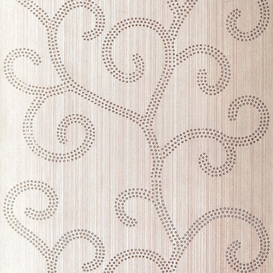 Acquire 5005700 Raindrop Scroll Amethyst Schumacher Wallpaper