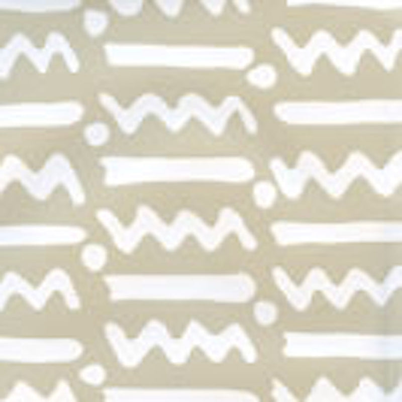 Sample AP406-5 Jaybee, White On Sand by Quadrille Wallpaper