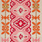 Looking 79682 Cosima Embroidery Pink Multi Schumacher Fabric