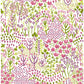 Order 4081-26349 Happy Chilton Pink Wildflowers Pink A-Street Prints Wallpaper