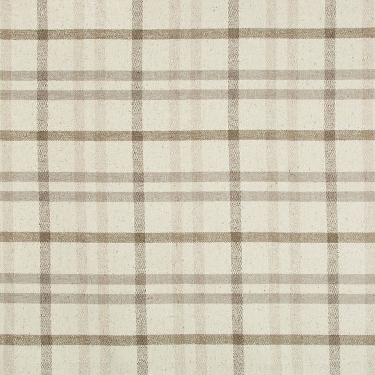 Find 2017125.116 Fannin Plaid Stone/Mink upholstery lee jofa fabric Fabric