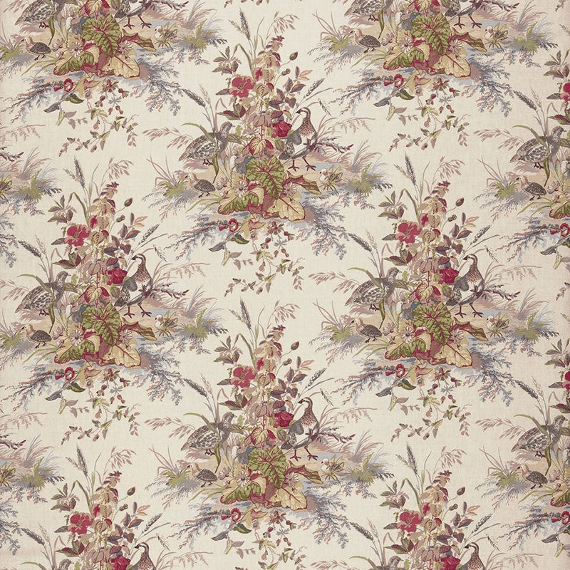 Purchase sample of 1106021 Quail Meadow, Winter by Schumacher Fabric