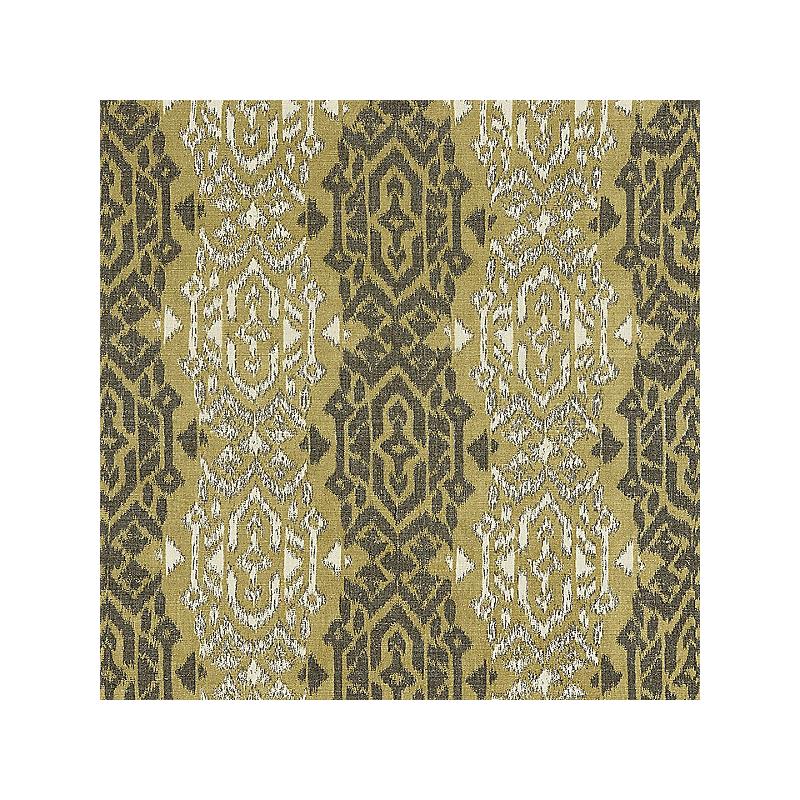 Sample 27167-002 Sumatra Ikat Weave, Golden Wheat - Scalamandre Fabric (SC 000227167)