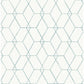 Sample 2889-25251 Plain, Simple, Useful, Osterlen Teal Trellis by A-Street Prints Wallpaper