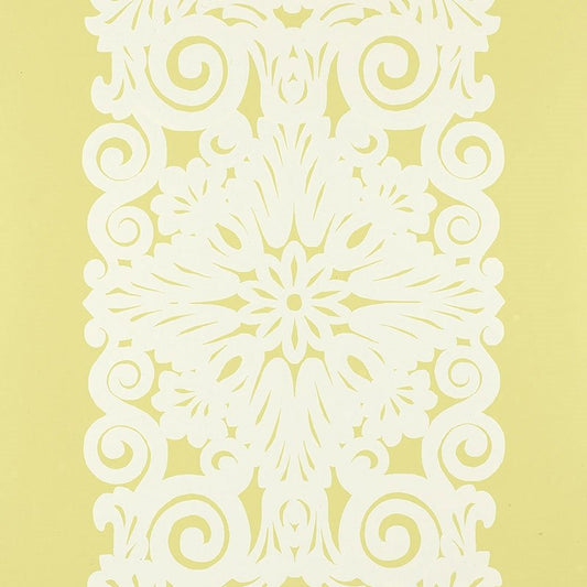 Purchase 5003202 Graphic Panel Stripe Spring Schumacher Wallpaper