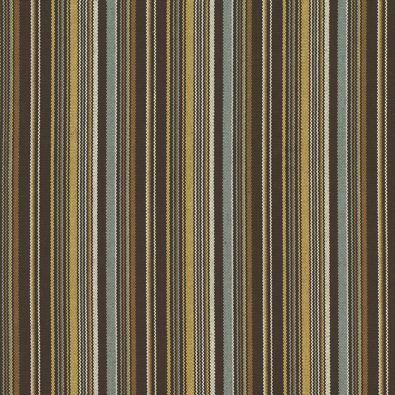 Purchase sample of 63454 Malibu Stripe, Chocolate by Schumacher Fabric