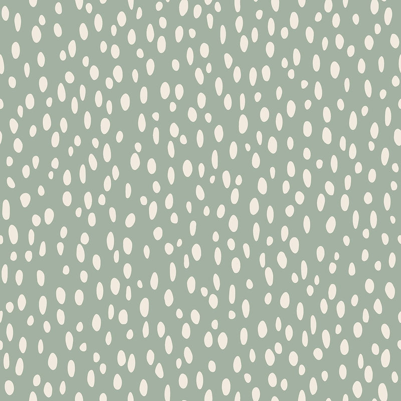 Purchase 4060-139256 Fable Willa Moss Dots Wallpaper Moss by Chesapeake Wallpaper