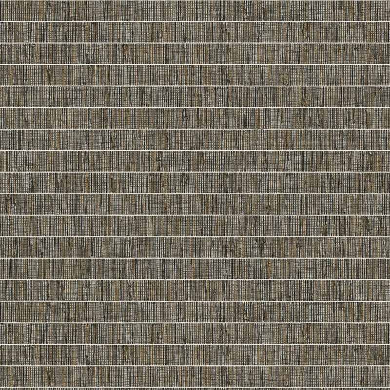 Sample TC70018 More Textures, Blue Grass Band Nutmeg Seabrook Wallpaper