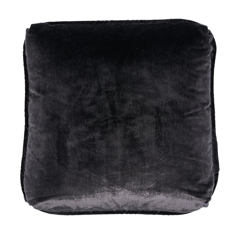 So772700214 Punk Rock Pillow Navy By Schumacher Furniture and Accessories