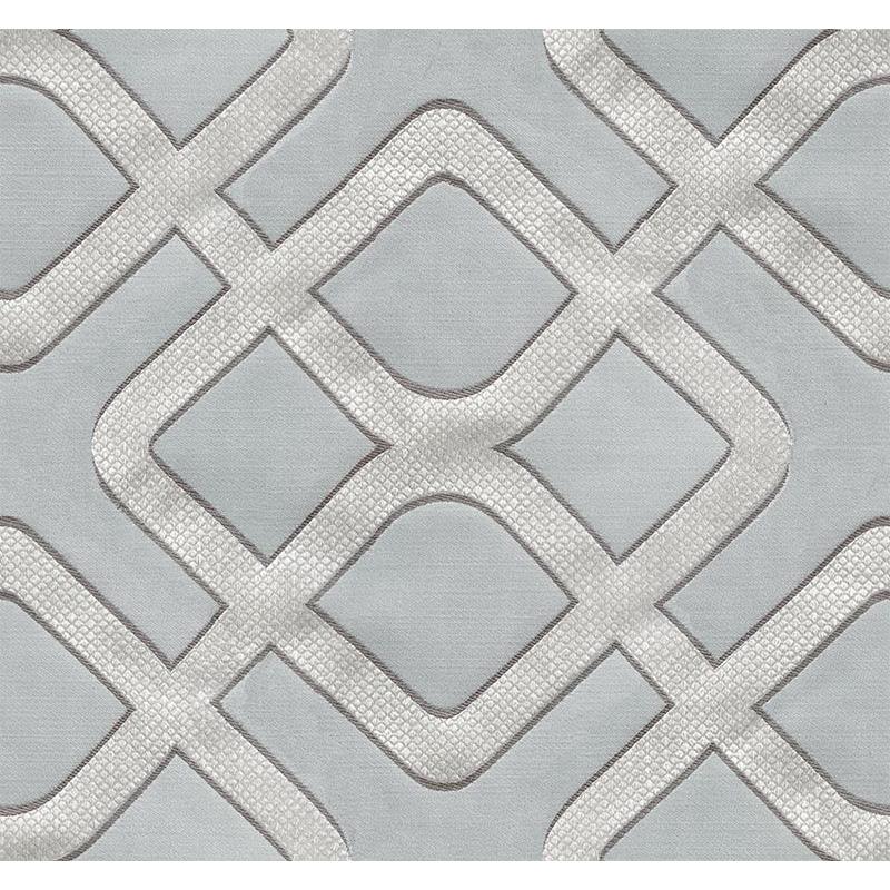 Save 34140.11.0 Kamari Smoke Geometric Grey by Kravet Design Fabric