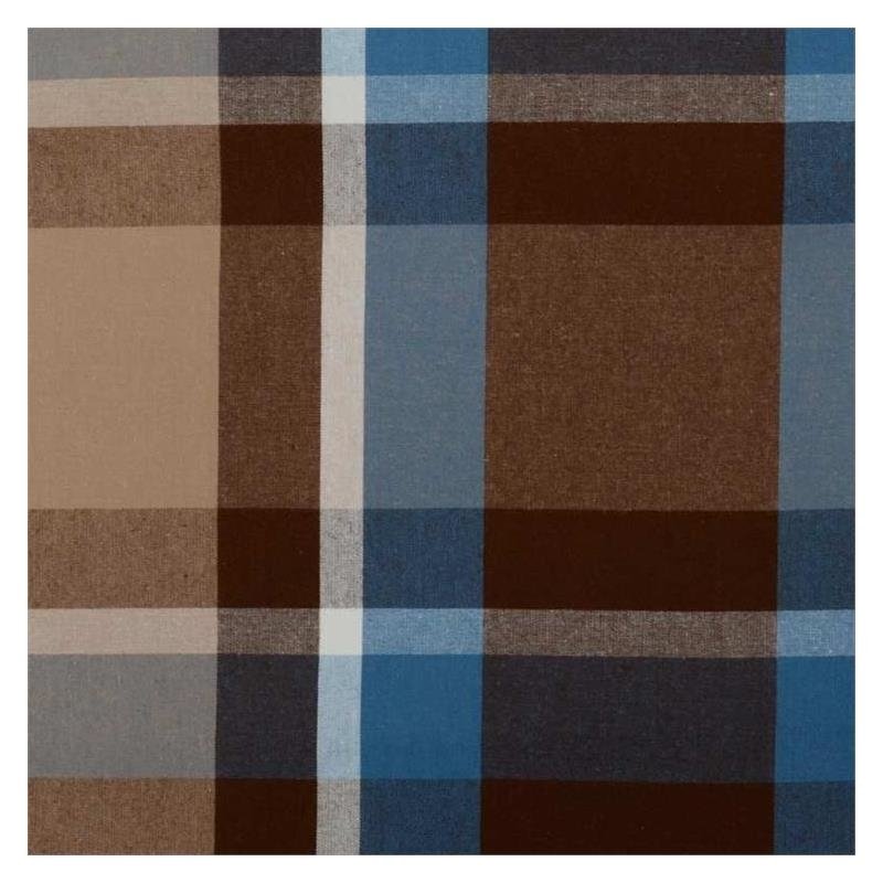 32647-108 Blue/Brown - Duralee Fabric