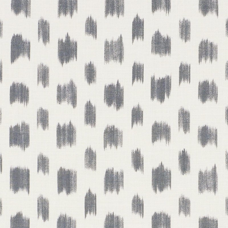Purchase sample of 179011 Izmir Ikat, Black by Schumacher Fabric