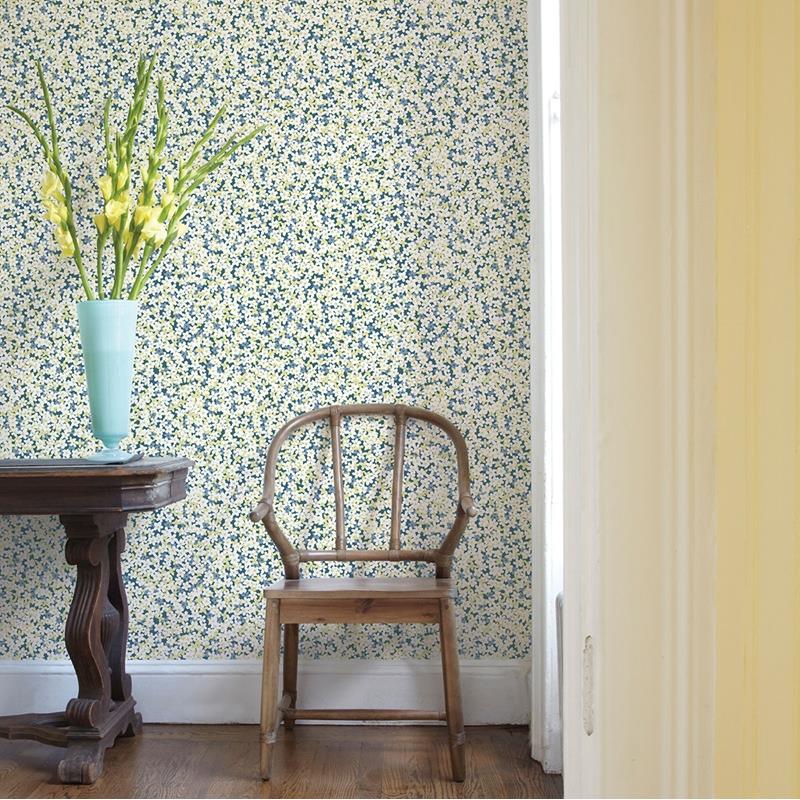 Looking for 2901-25445 Perennial Giverny Blue Miniature Floral A Street Prints Wallpaper