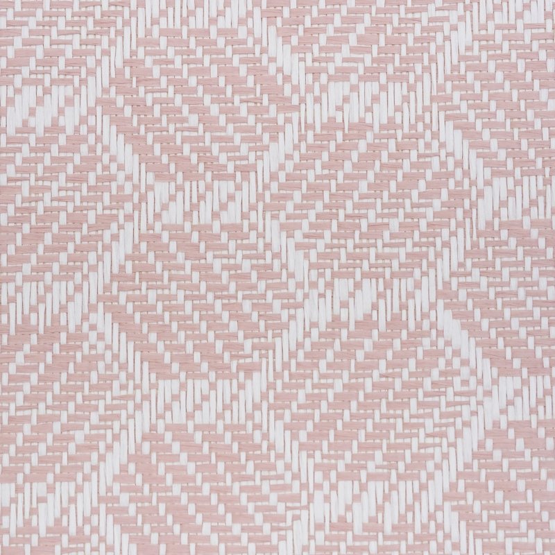 Acquire 5011280 Abaco Paperweave Blush Schumacher Wallcovering Wallpaper