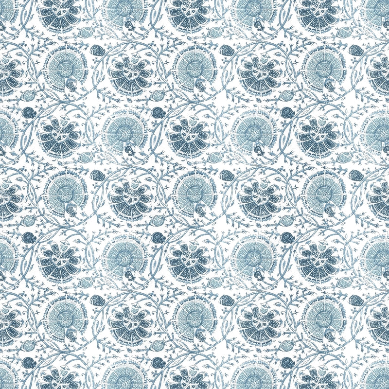 Sample Gibe-2 Gibertini 2 Blue By Stout Fabric