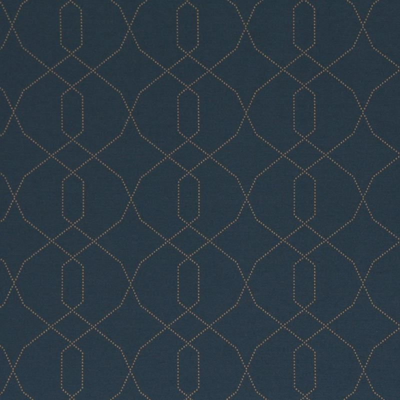 Sample 214018 Dotted Frame | Aquamarine By Robert Allen Contract Fabric