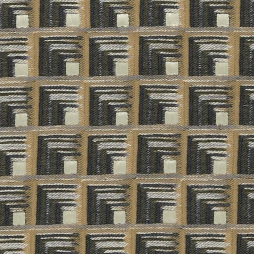 Buy F0959-01 Oni Charcoal/Cinnamon by Clarke And Clarke Fabric