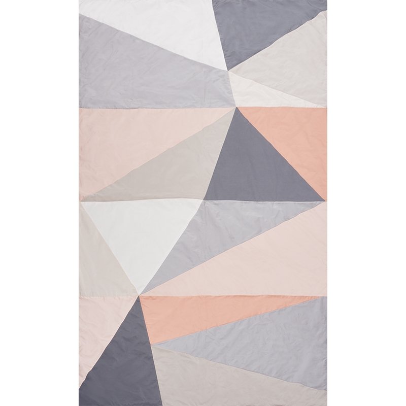 Purchase sample of 69452 Cubist, Blush by Schumacher Fabric