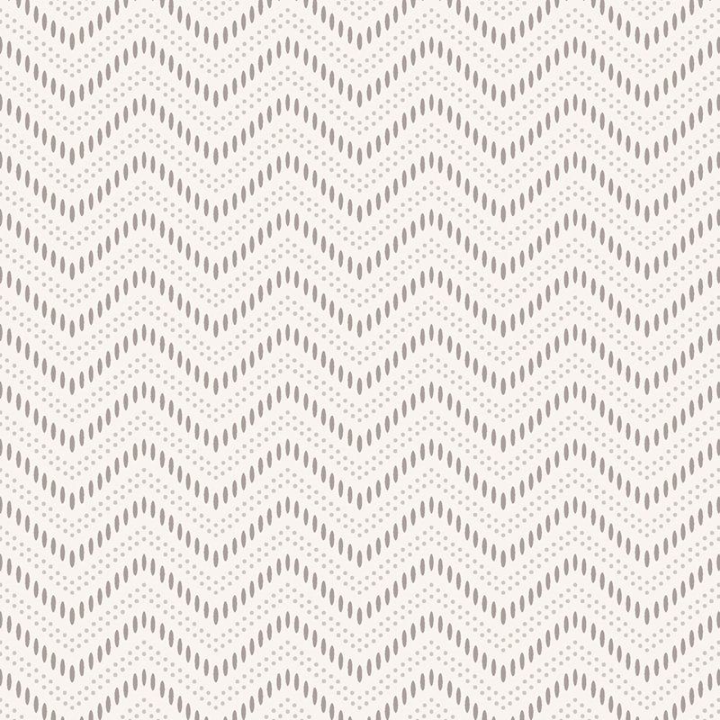 View 6485 Chevron Dots Pearl by Borastapeter Wallpaper