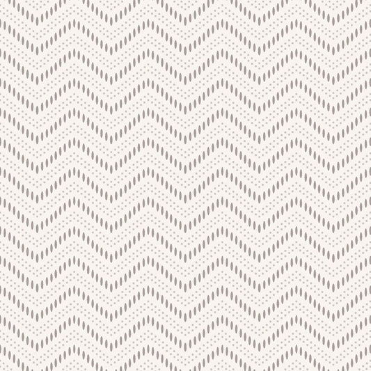 View 6485 Chevron Dots Pearl by Borastapeter Wallpaper