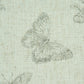 Shop 5011830 Baudin Butterfly Linen Black Schumacher Wallcovering Wallpaper