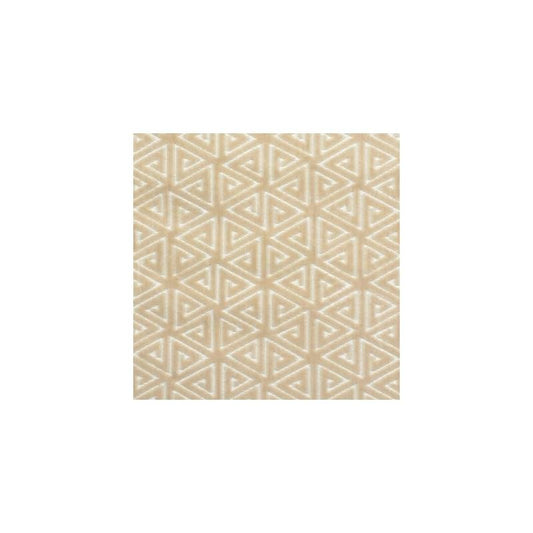 Looking F2753 Champagne Neutral Geometric Greenhouse Fabric