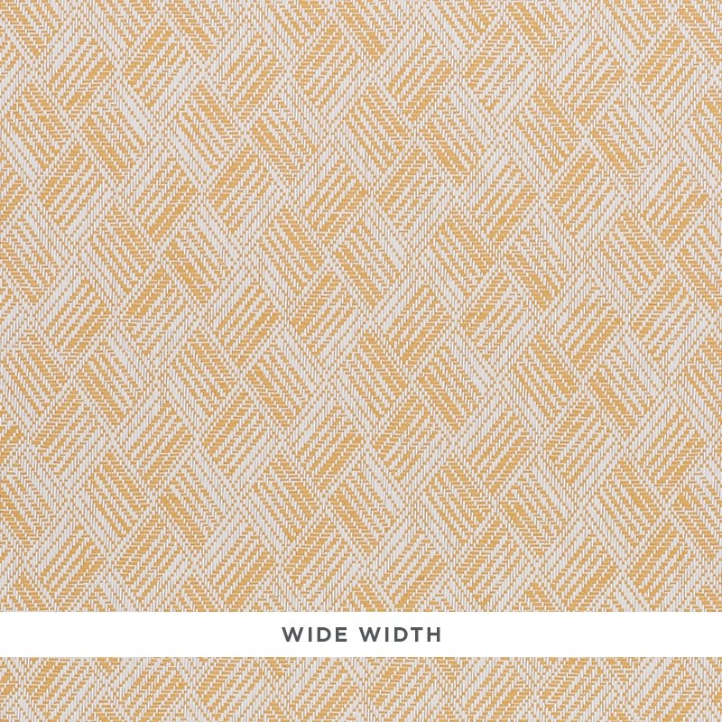 Buy 5011261 Ashberg Paperweave Yellow Schumacher Wallcovering Wallpaper