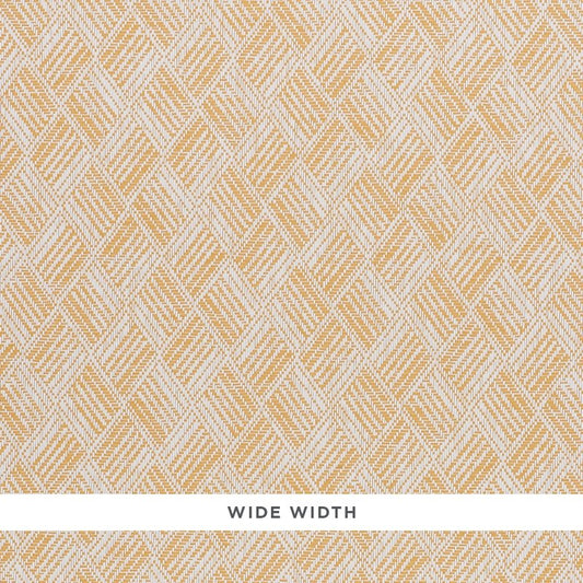 Buy 5011261 Ashberg Paperweave Yellow Schumacher Wallcovering Wallpaper