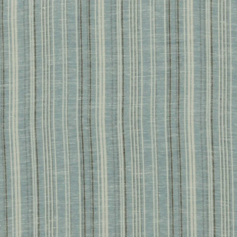 Sample Cool Stripes Mariner Robert Allen Fabric.