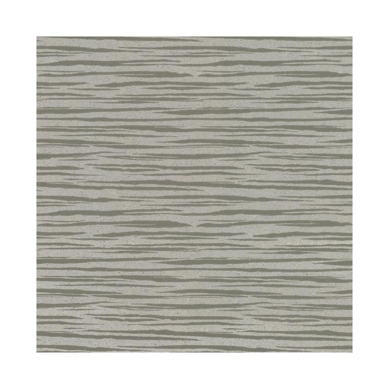 Sample LT3681 Organic Cork Textures, Grey Stripe Wallpaper by Ronald Redding