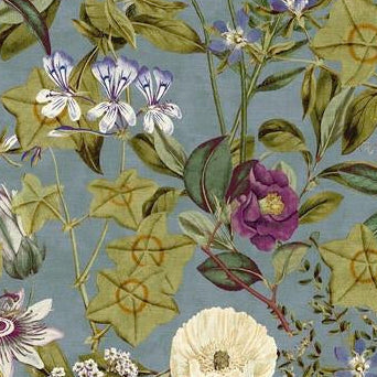 Find F1304/05 Passiflora Botanical by Clarke And Clarke Fabric