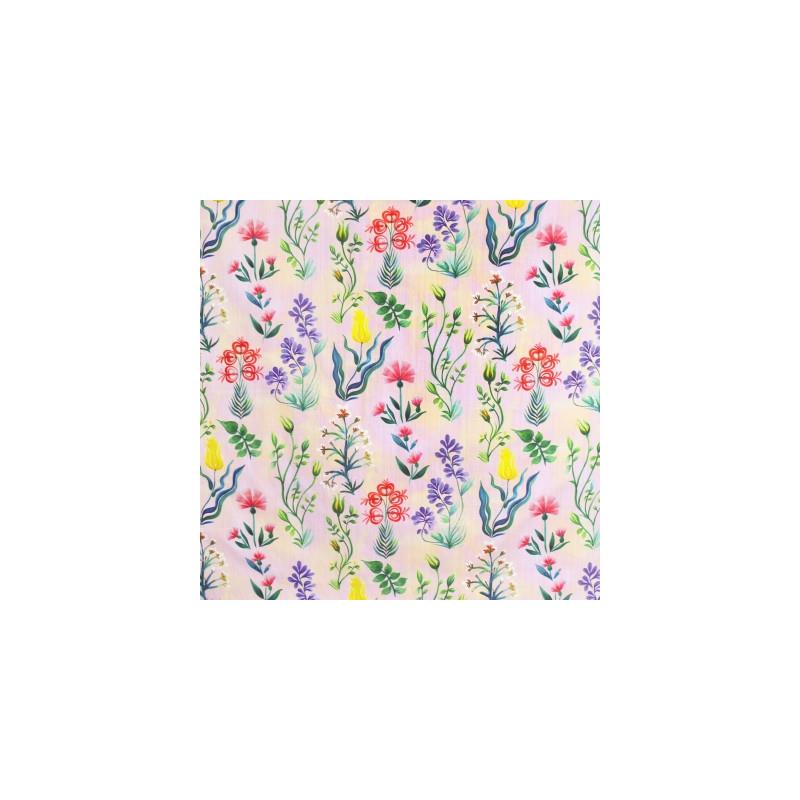 View S3966 Spring Pink Floral Greenhouse Fabric