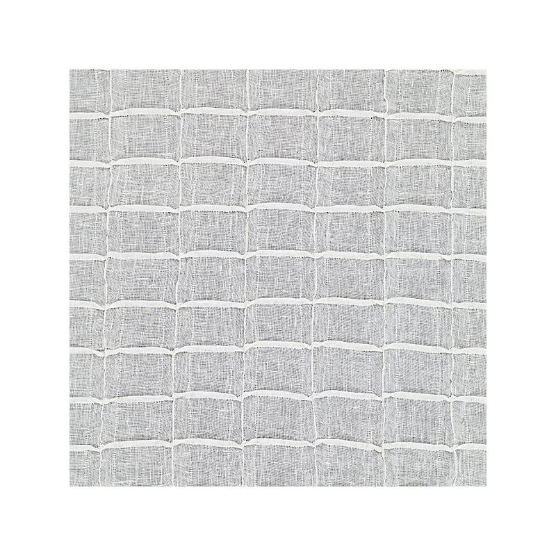 Sample 27041-001 Pintuck Linen Sheer, Ivory - Scalamandre Fabric (SC 000127041)