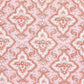 Select 179442 Amalia Medallion Handmade Print Pink by Schumacher Fabric