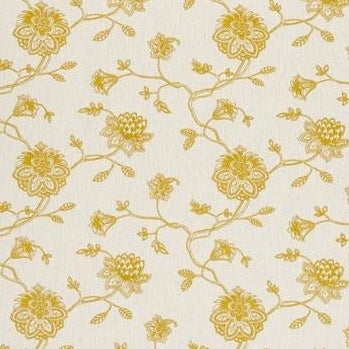 Select F0602-1 Whitewell Citrus by Clarke and Clarke Fabric