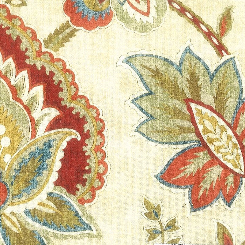 Sample MORR-3 Morrison, Brick Orange Rust Stout Fabric
