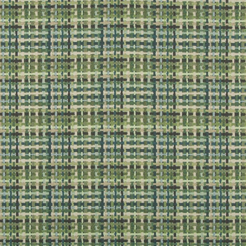 Search 35598.303.0  Check/Houndstooth Green by Kravet Design Fabric