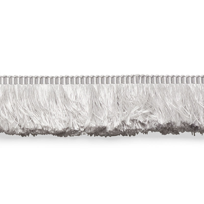 74581 | Francois Silk Brush Fringe, Dove - Schumacher Fabric
