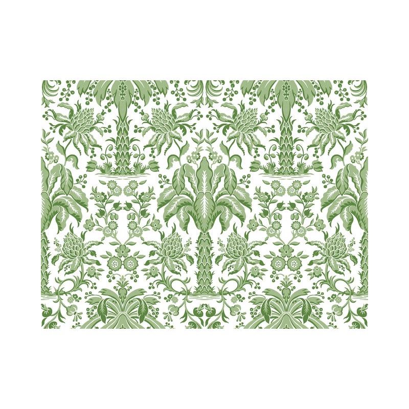 Sample DM5011 Damask Resource Library, Palmetto Palm by York Wallpaper