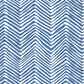 Sample AP303-22 Petite Zig Zag, Pacific Blue on White by Quadrille Wallpaper