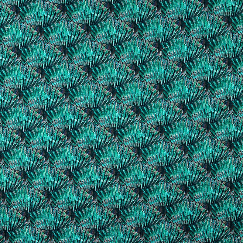 Buy A9 0003Guil Guilty Peacock Blue by Aldeco Fabric