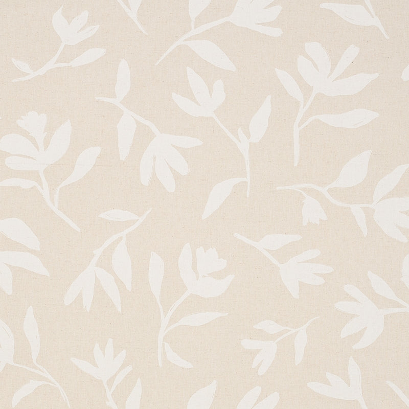 Purchase sample of 180012 Laurel, White On Unbleached by Schumacher Fabric