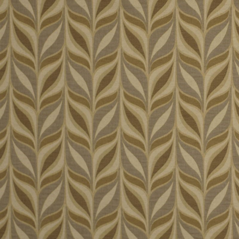 Sample Stylish Leaves Amber Robert Allen Fabric.