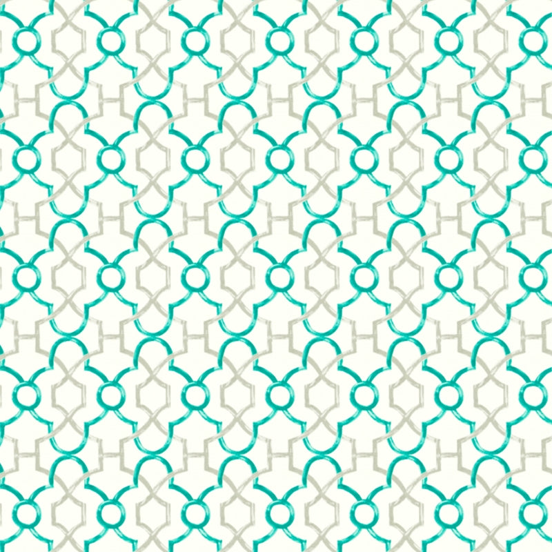 Sample PRIM-1 Teal by Stout Fabric