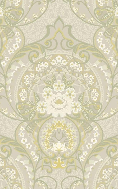 316010 Posy Nasrin Light Grey Damask Wallpaper by Eijffinger,316010 Posy Nasrin Light Grey Damask Wallpaper by Eijffinger2