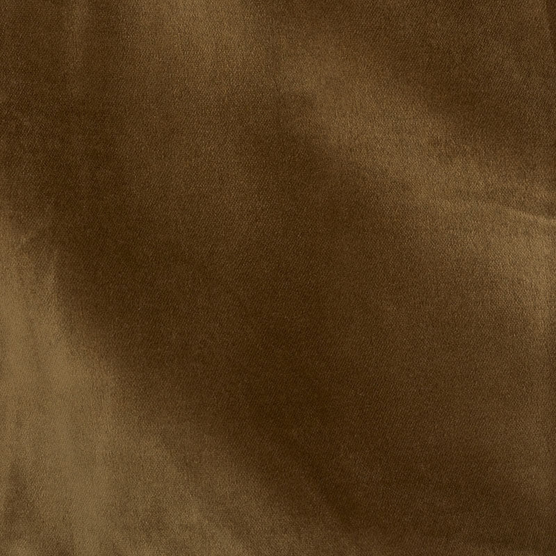 Purchase sample of 70464 Rocky Performance Velvet, Walnut by Schumacher Fabric